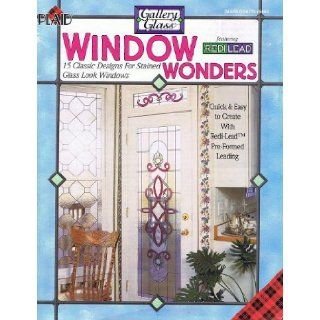 Gallery Glass Window Wonders 15 Classic Designs for Stained Glass Look Windows Carol Smith Books