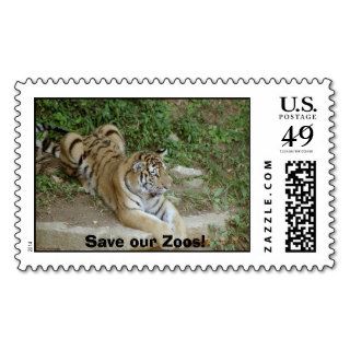 zoo, Save our Zoos Postage Stamps