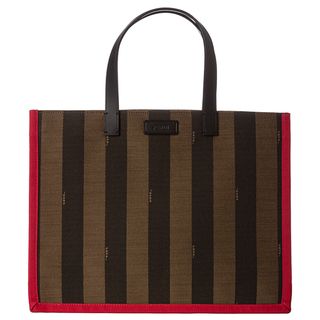 Fendi 'Pequin' Shopping Tote Fendi Designer Handbags