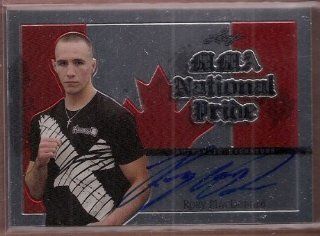 2011 Leaf MMA Metal National Pride Autographs #NPRM1 Rory MacDonald at 's Sports Collectibles Store