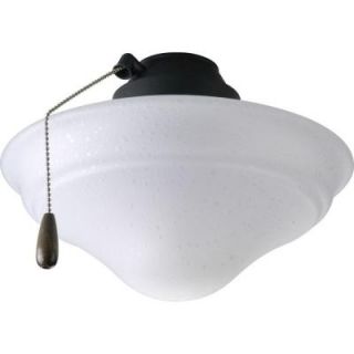 Progress Lighting AirPro 1 Light Forged Black Ceiling Fan Light P2637 80