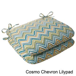 Pillow Perfect Outdoor Chevron Set Cushions (Set of 2) Pillow Perfect Outdoor Cushions & Pillows