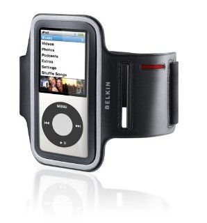 Belkin Dual Fit Armband for iPod nano 4G (Black)   Players & Accessories