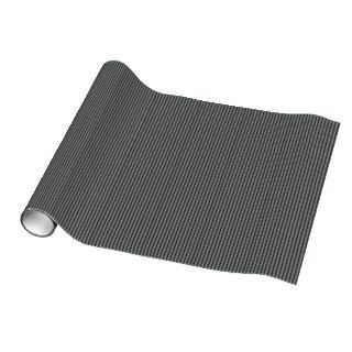 Grey and Black Pattern Gift Wrapping Paper