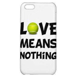 Love Means Nothing Tennis iPhone 5C Cases