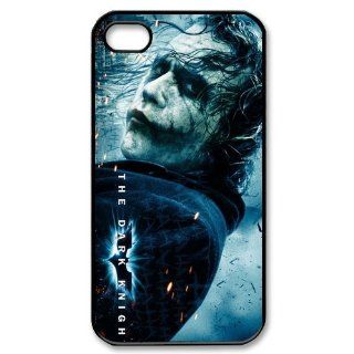 Custom The Dark Knight Cover Case for iPhone 4 4s LS4 4168 Cell Phones & Accessories