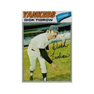 1977 Topps #461 Dick Tidrow   NM MT Sports Collectibles