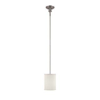 Capital Lighting 1971PN 461 Pendant with Frosted Diffuser Glass Shades, Polished Nickel Finish   Ceiling Pendant Fixtures  
