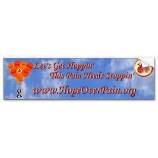 Blue Sky Help Solve the Mystery CRPS RSD Balloons Bumper Stickers
