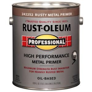 Rust Oleum Professional 1 gal. Red Flat Primer (2 Pack) 242252