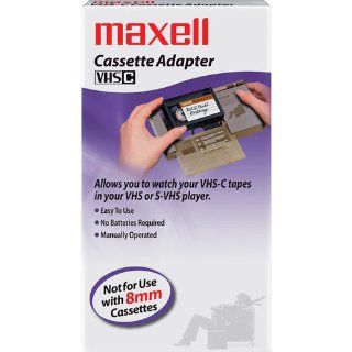 Maxell Cassette VHS C Adapter (290060) Electronics