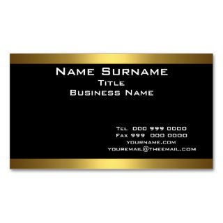 Best Black and Gold Business Cards