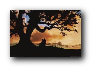 GONE WITH THE WIND SILHOUETT POSTER 24"X36" #4539   Prints
