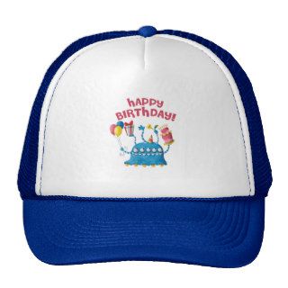 Happy Birthday Many Arms Trucker Hat