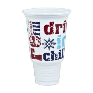 Solo PRG32W JD477 Reveal Polypropylene Plastic Cold Cup, 32 oz Capacity, Drink/Icy/Chill (Case of 300)
