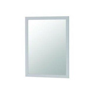 Glacier Bay Nevada 29 in. L x 23 in. W Wall Mirror in White   Wall Mounted Mirrors