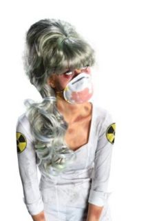 Rubie's Costume Nuclear Nurse Long Wig, Multicolor, One Size Costume Accessories Costume Wigs Clothing