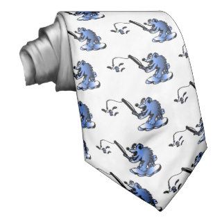 Blue Polar Bear Tie