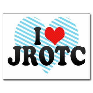 I Love JROTC Postcards