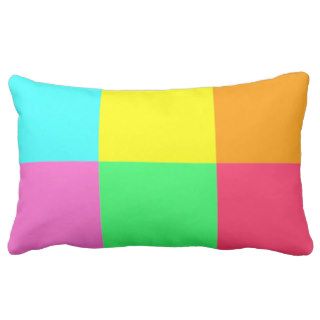 Color Block Party_Where did you get that? Pillow