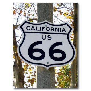 California 66 Postcard