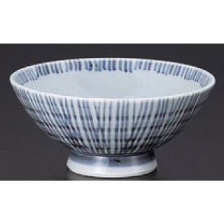 rice bowl kbu465 12 232 [4.73 x 2.09 inch] Japanese tabletop kitchen dish Rice bowl brush marks inside and outside the mouth thick flat [12 x 5.3cm] inn restaurant tableware restaurant business kbu465 12 232 Kitchen & Dining