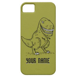 Mean Cool Dinosaur T Rex Cartoon iPhone 5 Covers