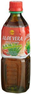 It's the SUN Aloe Vera Juice, Pomegranate Flavor, 16.9 Ounce Bottles (Pack of 20)  Grocery & Gourmet Food