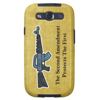 Second Amendment Right To Bear Arms Rifle Art Galaxy S3 Case