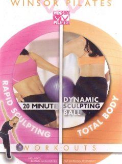Winsor Pilates 20 Minute Rapid Sculpting/Total Body Dynamic Sculpting Ball Workouts Movies & TV