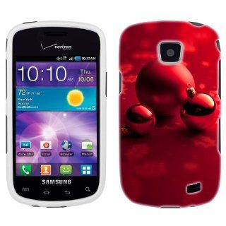 Samsung Illusion Christmas Red Ornaments Phone Case Cover Cell Phones & Accessories