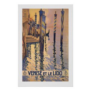 Venise et le Lido Poster