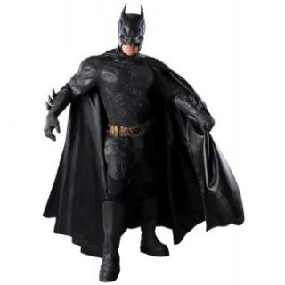 Super Deluxe Batman The Dark Knight Costume   Large   Chest Size 42 44 Clothing