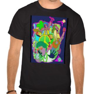 Hippie Groovy 60's T Shirt