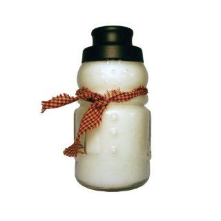 A Cheerful Giver Hollytree Snowman Jar Candle, 30 Ounce  