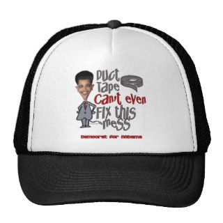 Anti Obama Duct Tape Trucker Hats