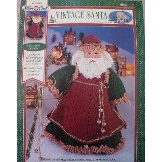 Vintage Santa   Crochet Pattern from Fibre Craft   FCM483 (FCM483) Fibre Craft Books