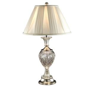 Dale Tiffany 29 in. Yorktown Polished Nickel Table Lamp GT70463