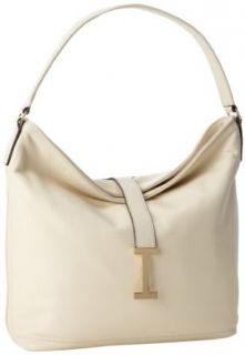 Isaac Mizrahi   Handbags Greta Hobo,Antique White,One Size Clothing