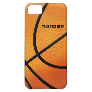 Personalizable Basketball iPhone 5C Cases