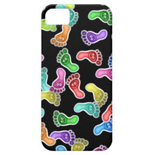 Cute Happy Smiling Feet Wallpaper iPhone 5 Cases