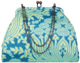 Amy Butler for Kalencom Nora Clutch with Chain (Cloud Vine Marine) Shoes