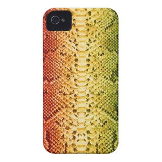 Rainbow Snakeskin iPhone 4 Case