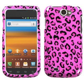 MYBAT Pink Leopard Skin Phone Protector Cover  for SAMSUNG T679 (Exhibit II 4G) Cell Phones & Accessories