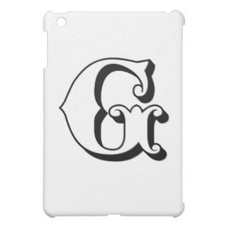 Letter G iPad Mini Cover