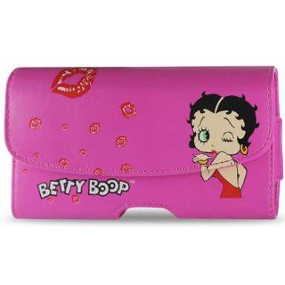Licensed BETTY BOOP Motorola Droid X PLUS SIZE Horizontal Pink Leather Pouch Case with Belt Clip for the Motorola Droid X HTC EVO/HTC INSPIRE/HTC EVO 4G/THUNDERBOLT/Galaxy S2 Samsung Epic Touch / Galaxy S2 i777 / Galaxy S2 Skyrocket (PLUS SIZE FITS WITH SI