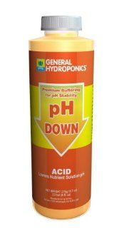 General Hydroponics pH Down, 8 oz  Fertilizers  Patio, Lawn & Garden
