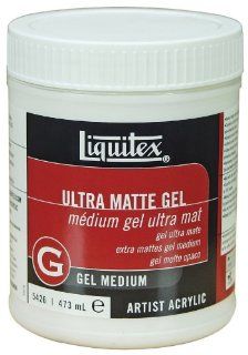 Liquitex Professional Ultra Matte Gel Medium, 16 oz
