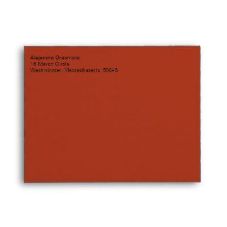 Mailing Simple Chinese Red Envelope