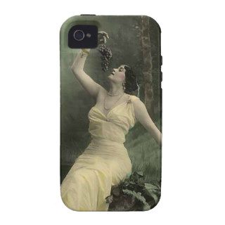 Lady and Grapes Case Mate iPhone 4 Cover